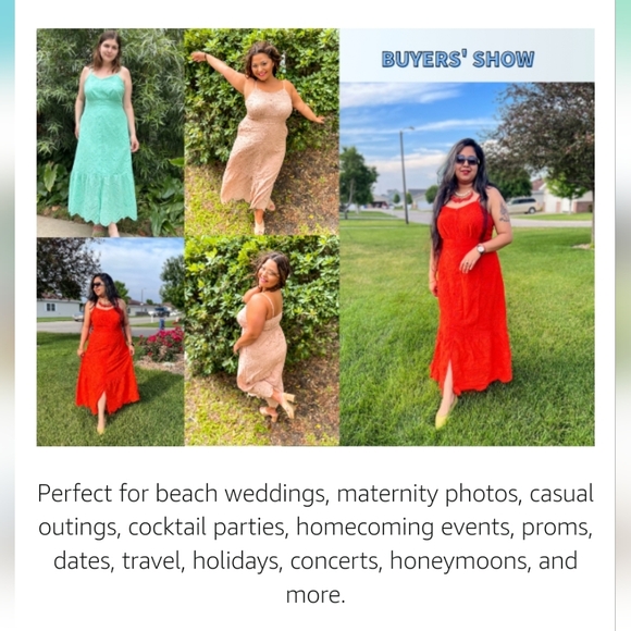 PINUP FASHION Open Knit Dress with Pockets - Picture 5 of 7